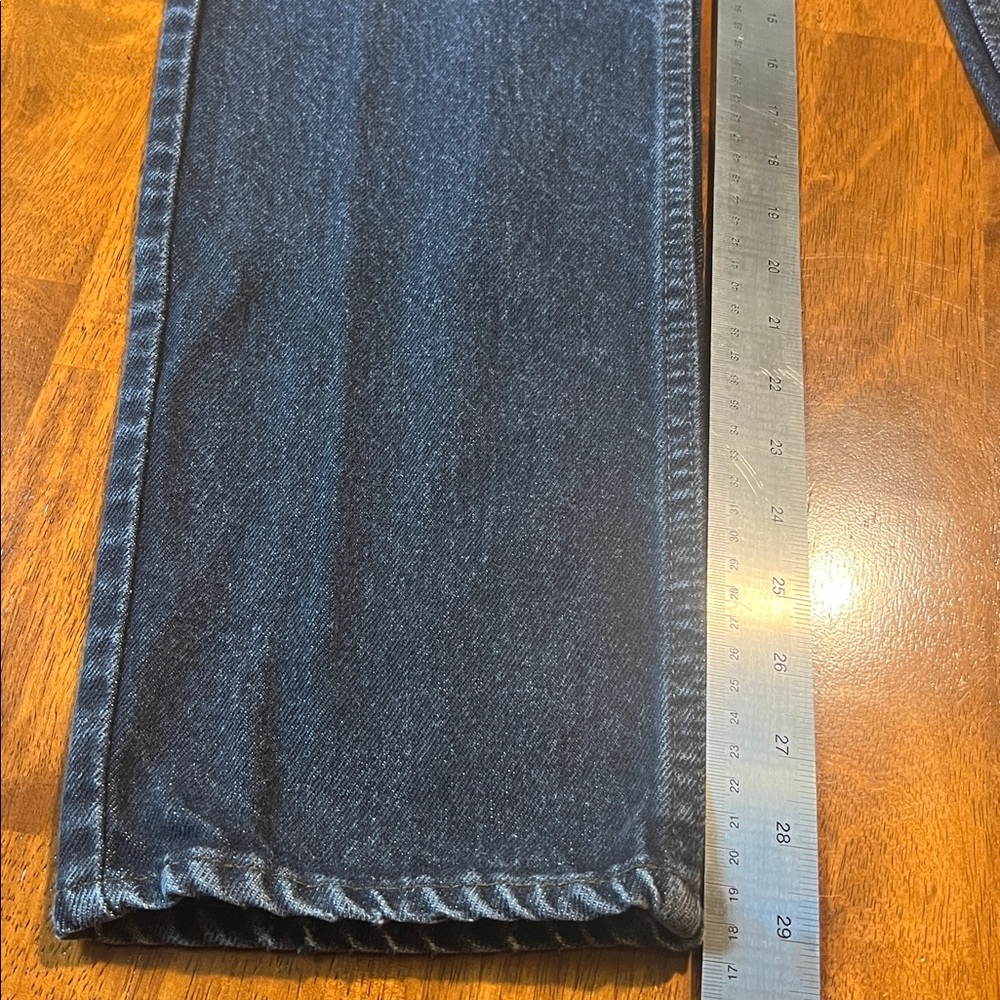 Vintage Orange Tab Levi's 31x30 Faded Black - Picture 16 of 16